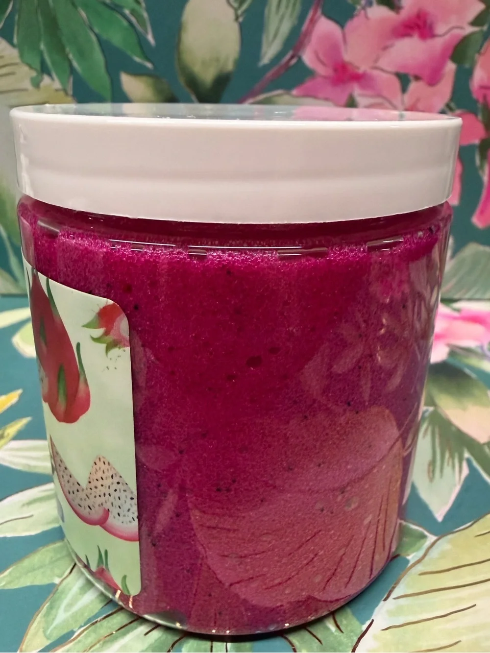 Aminnah Sweet Dragonfruit Sugar Scrub 8oz Limited Edition Rare Scent
